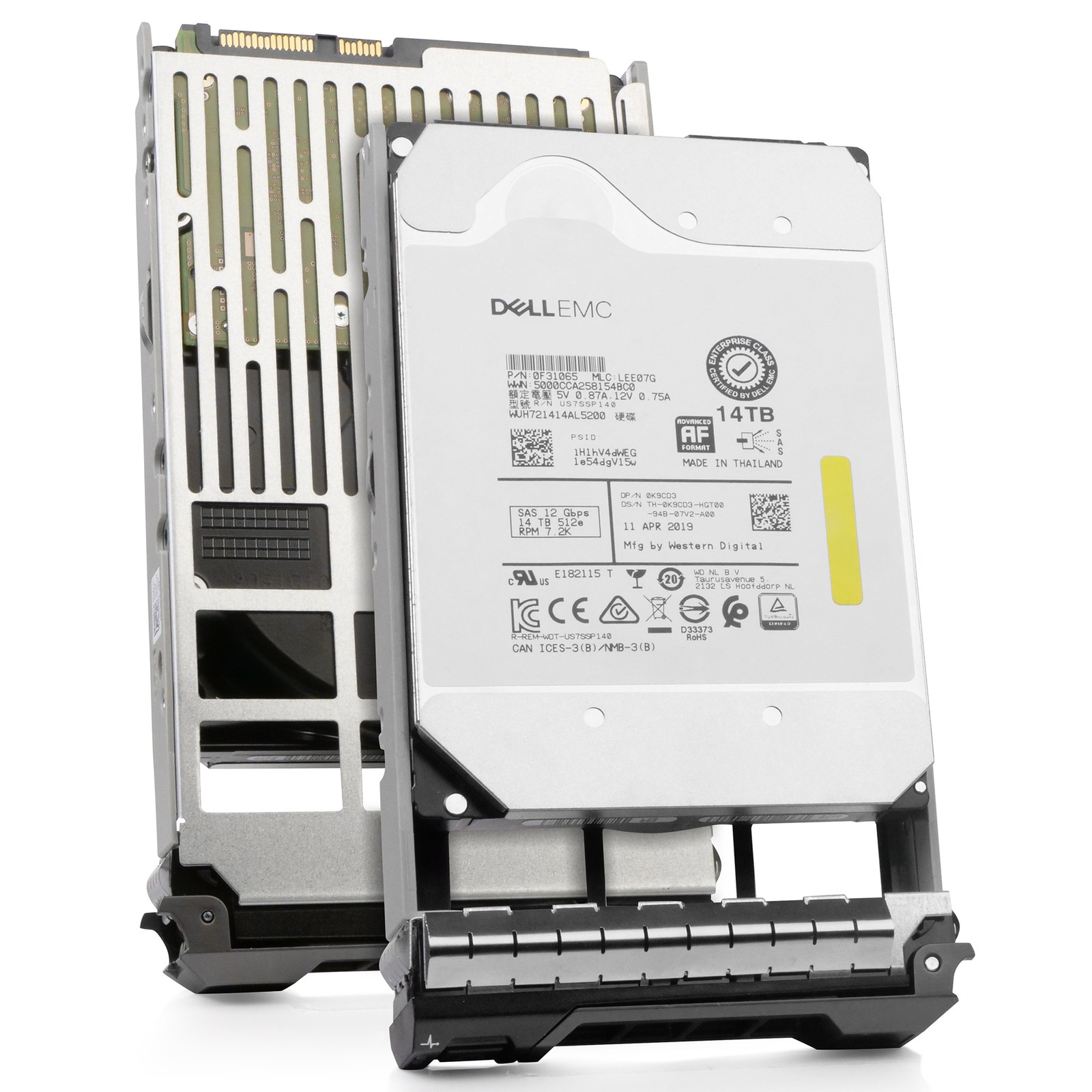 Dell 14TB 7.2K RPM SAS 12Gb/s 512e 3.5