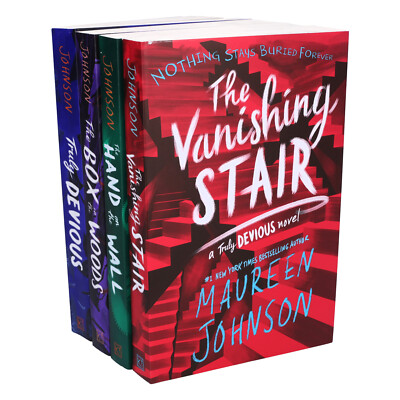 Truly Devious Series 4 Books Set By Maureen Johnson - Ages 9-14 - Paperback