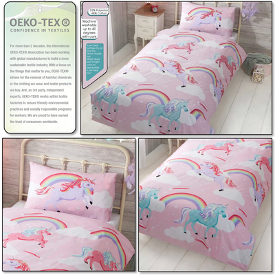 rainbow childrens bedding