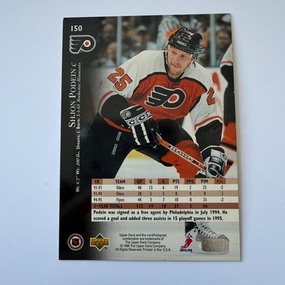 1995 Upper Deck Hockey #150 Shjon Podein Electric Ice