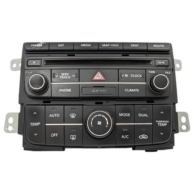 2014 Hyundai Sonata Navigation GPS Radio CD Climate Control 96560-3Q4104X OEM