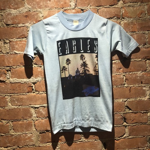 Vintage 70s Eagles Hotel California Shirt 80s Band Size XS