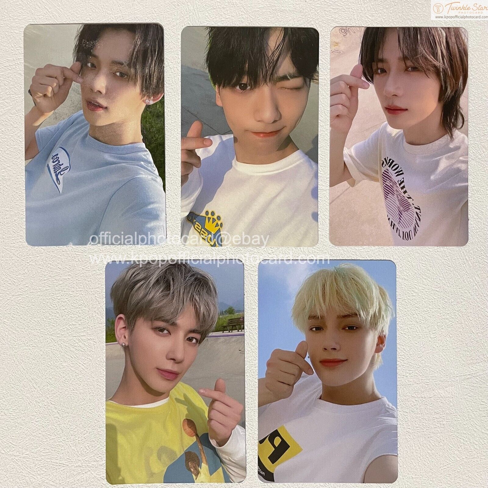 TXT Fight Or Escape Official POB Photocard Wappen Weverse TXT Fight Or Escape Official POB Photocard Wappen Weverse