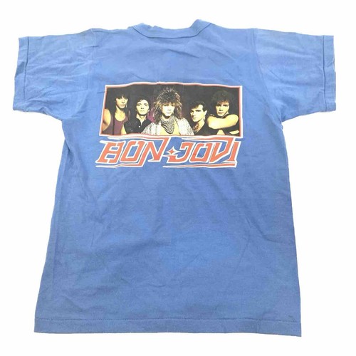 80's BON JOVI vintageTシャツ Vintage 80's Bon Jovi Youth Small T-Shirt Single Stitch Iron