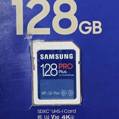 Samsung PRO Plus 128GB SDXC Full Size Memory Card MB-SD128K/AM