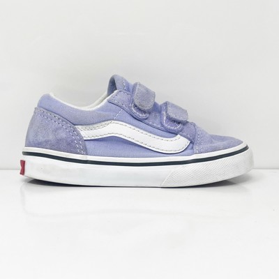 Vans Girls Off The Wall 751505 Фиолетовые повседневные туфли Кроссовки Размер 7.5