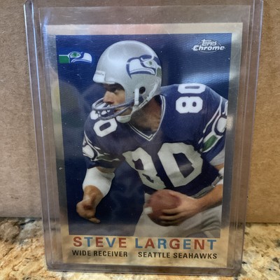 2015 TOPPS CHROME MINI 60TH ANNIVERSARY STEVE LARGENT SEATTLE SEAHAWKS #T60-SL