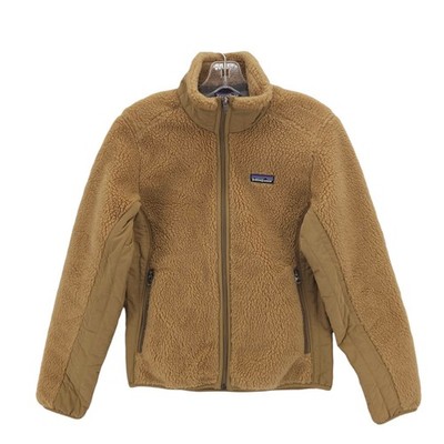 PATAGONIA Women’s Retro-X Jacket Vintage Gold Full Zip Size SMALL