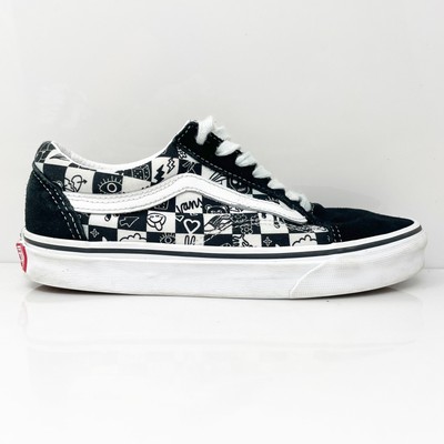 

Vans Unisex Off The Wall 721356 Черная повседневная обувь Кроссовки Размер M 5 W 6.5, Черный, Off The Wall