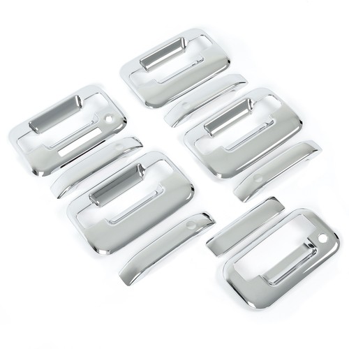 Fit 2004-2014 Ford F150 Chrome 4 Door (With Key Pad) + Tailgate Handle Covers