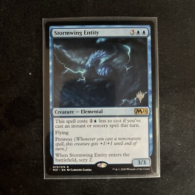 Stormwing Entity - Promo Pack ~ Near Mint Promo Pack: Core Set 2021 M21 MTG Magi