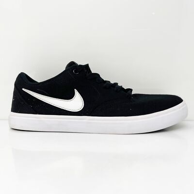 

Nike Womens SB Check Solarsoft 921463-010 Черные повседневные кроссовки, размер 9,5, Черный, SB Check Solarsoft