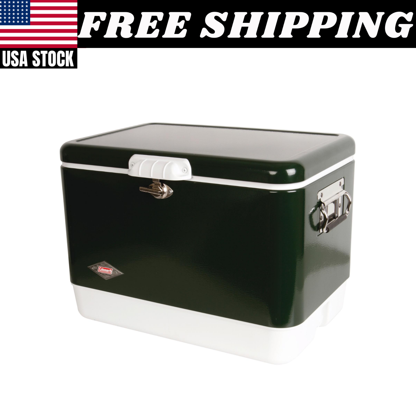 steel cooler box