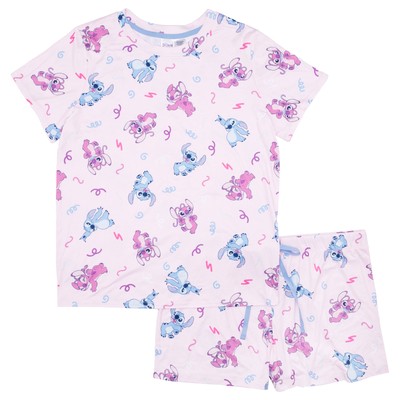 Женский пижамный комплект Disney Stitch Angel Dance Away