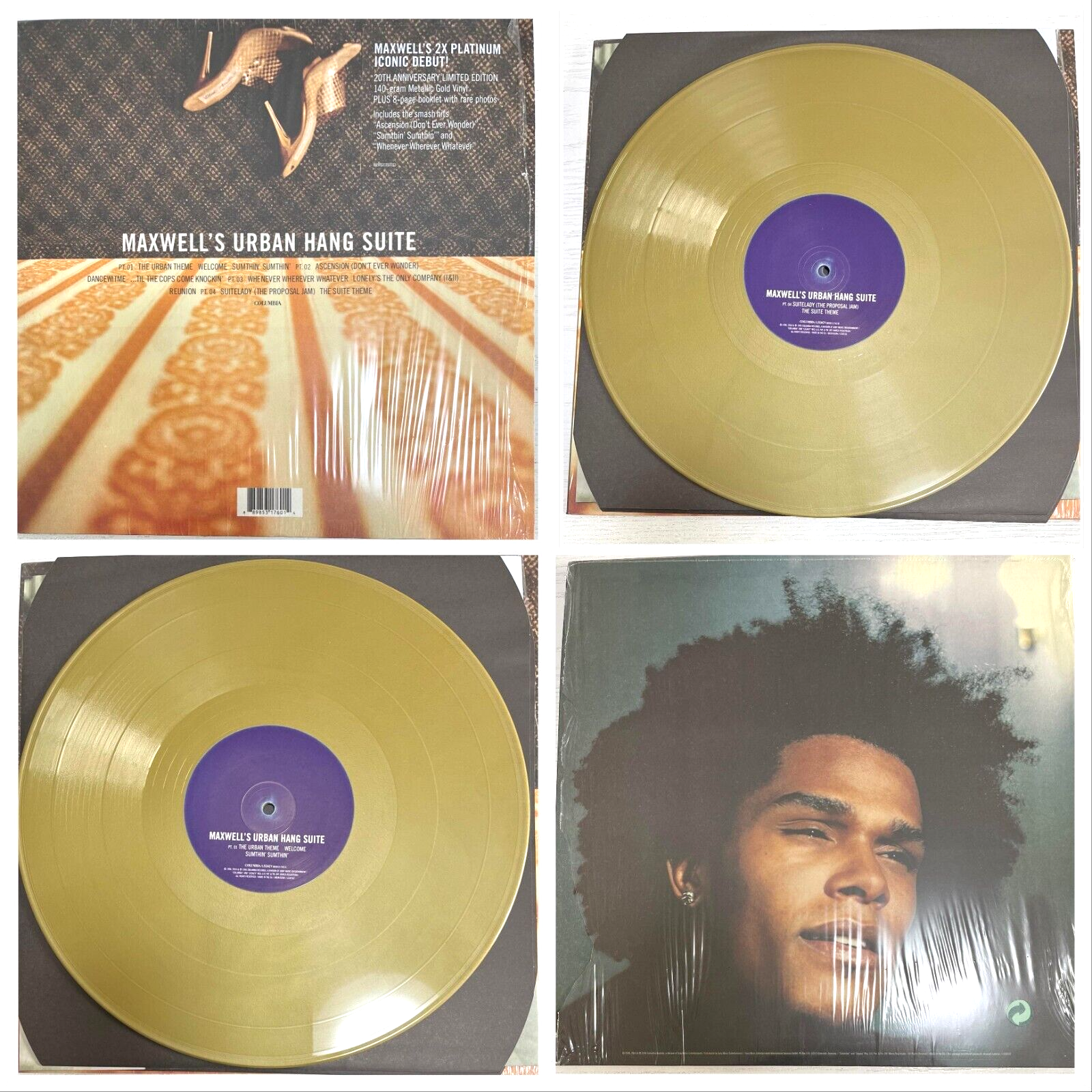 Maxwell: Maxwell's Urban Hang Suite (Metallic Gold Vinyl