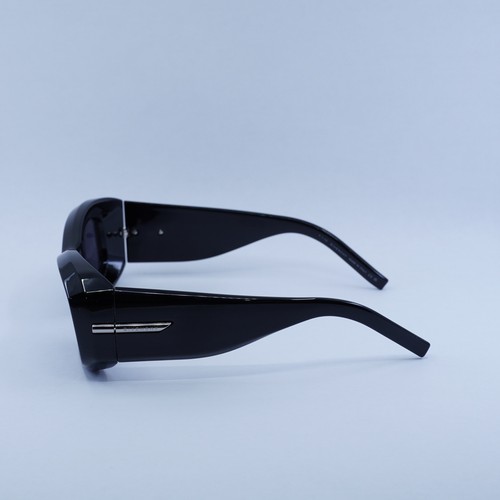 Pre-owned Givenchy Gv40044u 01a Black/smoke 56-16-140 Sunglasses Authentic In Gray