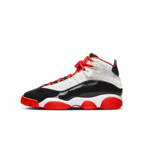 

[DV1345-108] Кроссовки Air Jordan с 6 кольцами для начальной школы GS «WHITE BLACK TEAM ORANGE», White black team orange