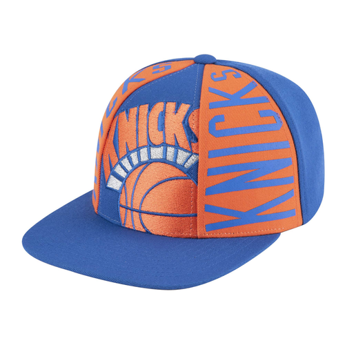 Кепка Mitchell & Ness Royal NBA New York Knicks Big Face Snapback - OSFA