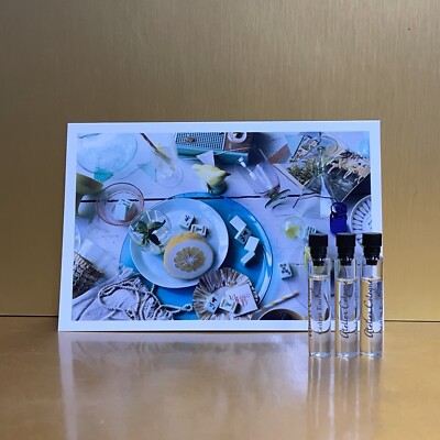 3PCS)  Atelier Cologne Ce'dral Envirant 0.06oz-1.7ml Splash Sample Vial (C52