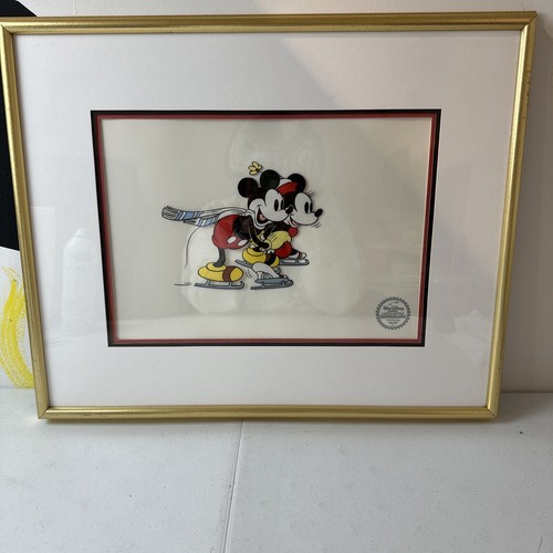 ジョン・シェリー ディズニー　MickeyTown 5501 額縁付19/150 ジョン・シェリー ディズニー MickeyTown 5501 額縁付19/150