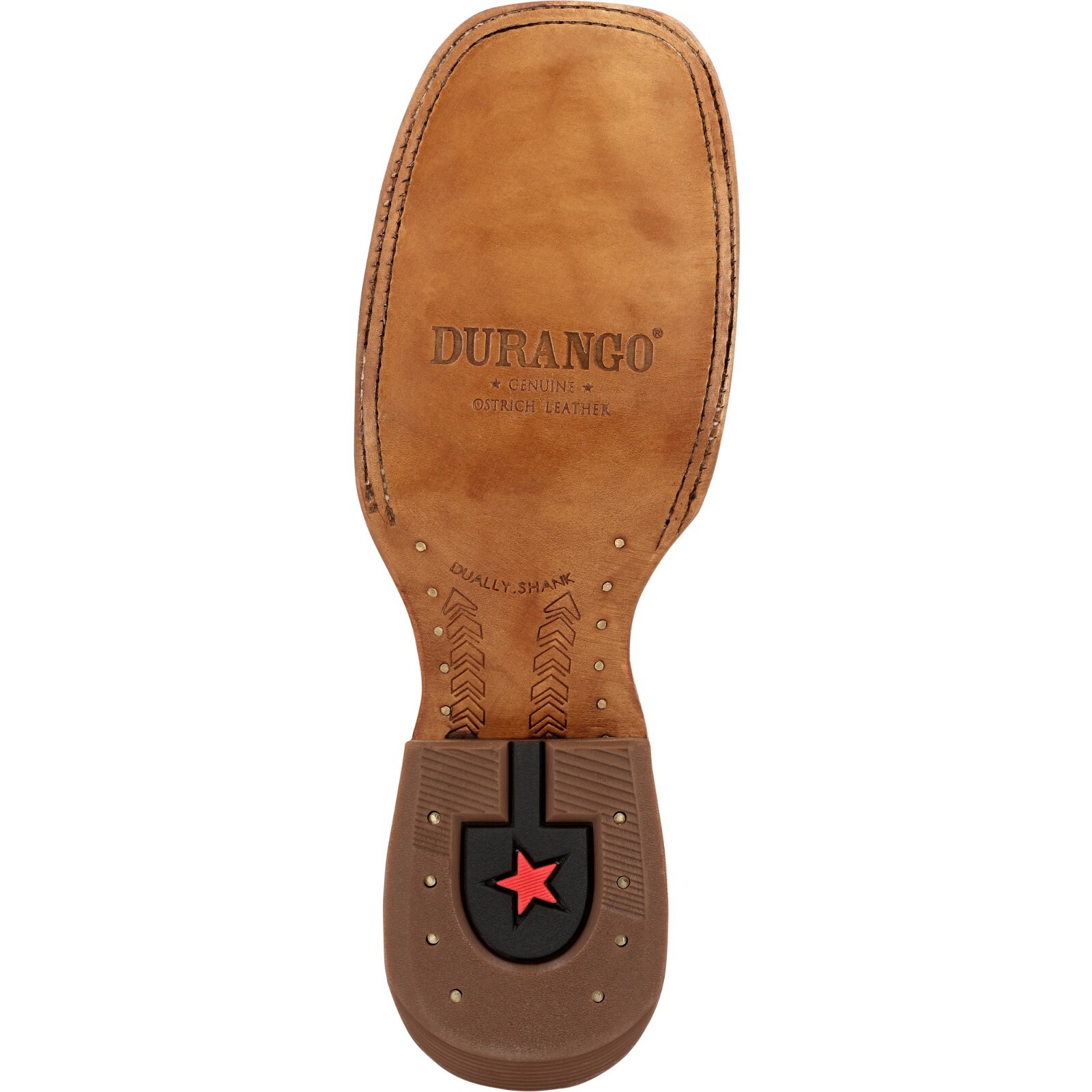Pre-owned Durango Boots Durango® Prca Collection Full-quill Ostrich Western Boots Ddb0472 - All Sizes In Antiqued Saddle