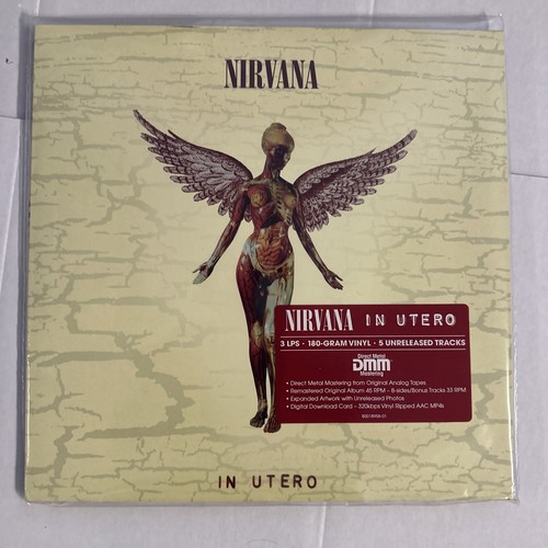 Nirvana – In Utero (2013 Mix) – 2 x Vinyl (Gatefold, 180 Gram, 12