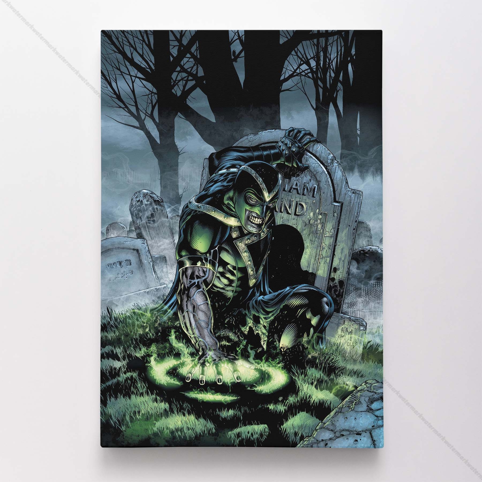 Green Latern Poster Canvas DC Comic Book Cover Art Print #60248