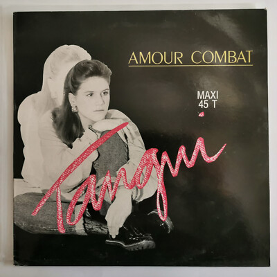Tangui – Amour Combat - Vinyl, 12" 45 RPM, Maxi-Single - France 1987 - VG+/EX