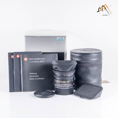 レンズ(単焦点) LEICA SUMMILUX-M 35mm F1.4 ASPH. 11874 Leica Summilux-M 35mm/F1.4 ASPH 11874 Black 6bit #11116 | eBay