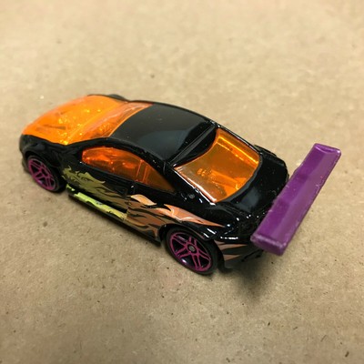 Black Custom Cougar Hot Wheels Loose Diecast Car HB