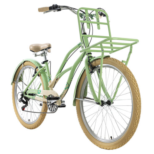 Beachcruiser 26 Zoll Damen Cargo Cruiser Kahuna grün 6 Gänge RH 41 cm 771B
