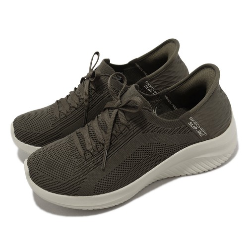 Женские повседневные слипоны Skechers Ultra Flex 3.0-Brilliant Path Olive 149710-OLV