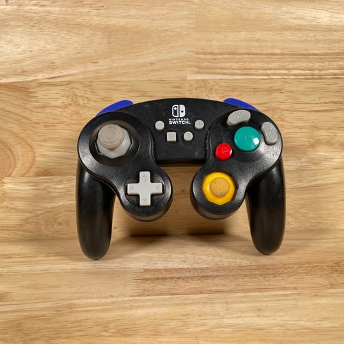 任天堂 - KCRB PowerA 1507843-01 Black Wired Gamecube Style Controller for