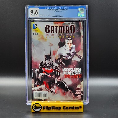 DC 2012 | Batman Beyond Unlimited #7 | CGC 9.6 WHITE Pages