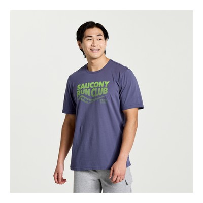 

Мужская футболка Saucony Rested Horizon Heather Graphic  Athletic
