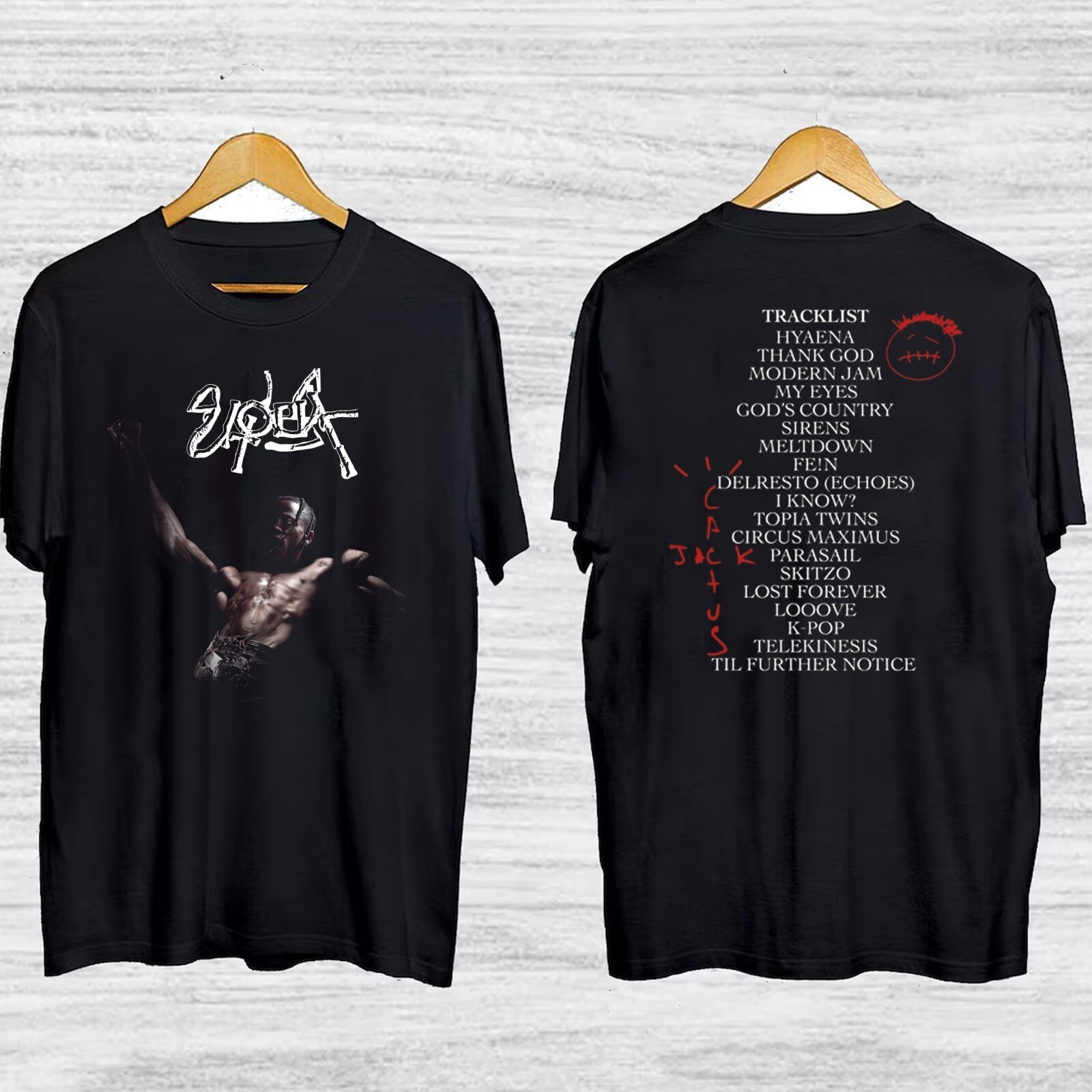 Classic Travis Scott Tour New Men S-5XL Tee 3D606 | eBay