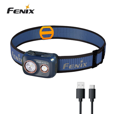 Fenix HL32R-T 800 lumen poly pan-charging off-road running headlamp( blue)