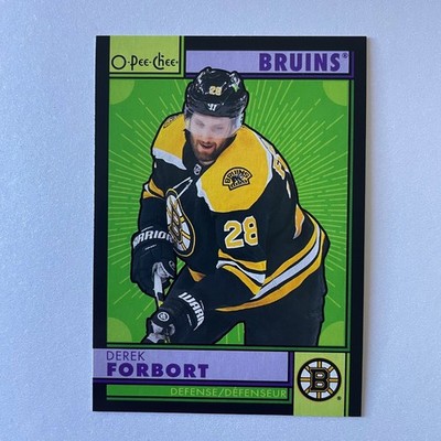2022 O-Pee-Chee Hockey #447 Derek Forbord Retro Black Border