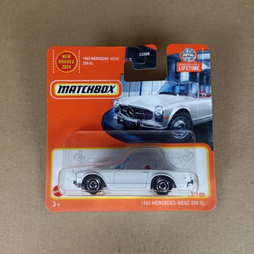 Matchbox 1963 Mercedes-Benz 230 SL White 2024 Short Card | eBay Matchbox 1963 Mercedes-Benz 230 SL White 2024 Short Card | eBay