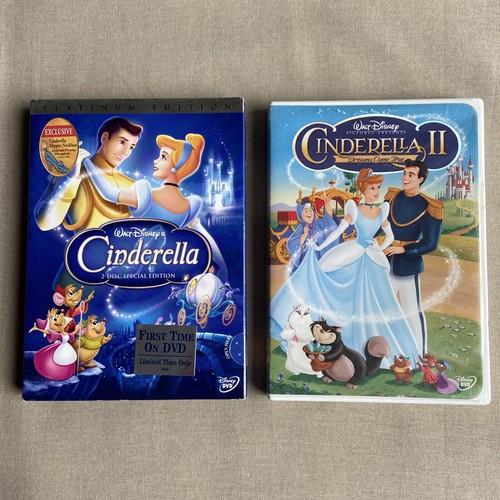 Disney - s925　DVD Walt Disney Cinderella Platinum/Special Edition DVD NEW