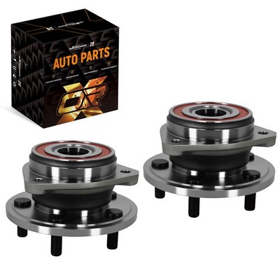 Pair Front Wheel Hub Set for Jeep Wrangler 90-98 BHA53896 Non-ABS 5 Bolt