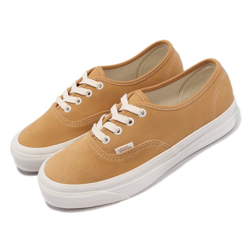 Vans Vault OG Authentic L Suede Yellow White Мужская повседневная обувь унисекс VN0A5FBDYLW