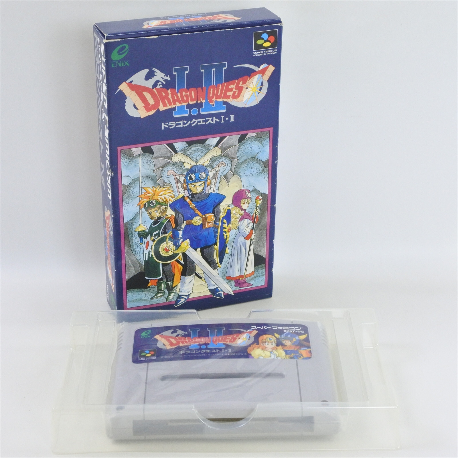 ドラゴンクエスト1・2 p706p5g Super Famicom DRAGON QUEST I II 1 2 No Instruction Nintendo