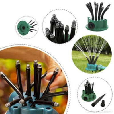 360°Rasensprenger Sprühregner Gartensprenger Rasen Regner