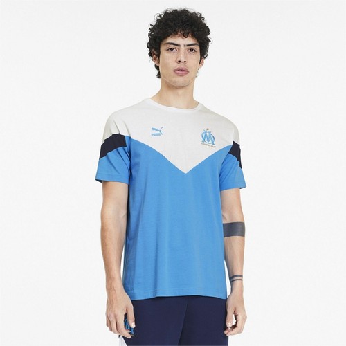 

[756726-02] Мужская футболка Puma OM Iconic MCS, Синий