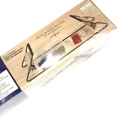 Beadsmith Bead Loom Beginners Kit - Beads,Needles,Thread,Patterns,Instructions