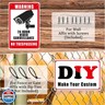 ToBeAce 10 Pcs Sublimation Metal Sign Blanks 11x14 Inch, Aluminum Sublimation Yard Sign Metal Photo Blanks with Holes Screws DIY Sign Photo for Outdoor Indoor Garden Yard (Thick 0.45mm)