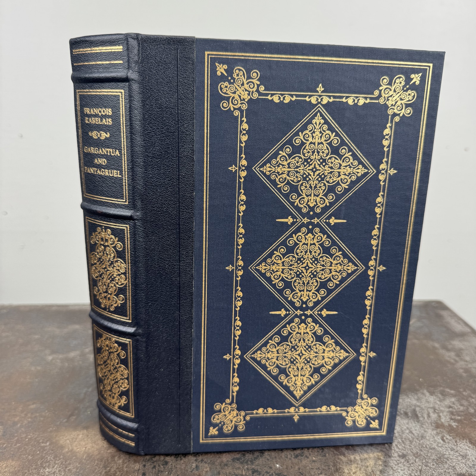 The Histories of GARGANTUA AND PANTAGRUEL Francois Rabela FRANKLIN Leather HC