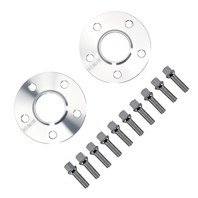 2pz Distanziali 10mm 5x112 M14x1.5 CB 66.5mm for Lega Alluminio 6061-T6