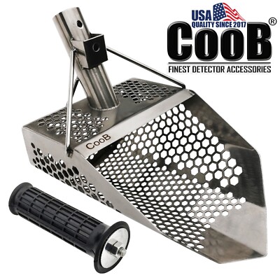 CooB Sand Scoop Metal Detector Detecting Hunting Tool Stainless Steel Shark-710